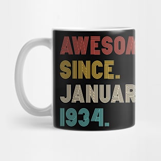 Awesome Since 1934 birthday Mug